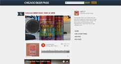 Desktop Screenshot of chicagobeerpass.com