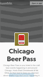 Mobile Screenshot of chicagobeerpass.com